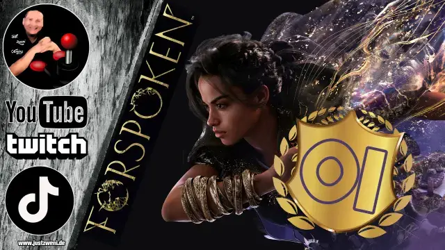 "Thumbnail für 'Forspoken Kapitel 1: Bindung' mit Highlights zu Schockmomenten und Geheimnissen – Eine unvergessliche Einführung in die magische Welt von Athia."