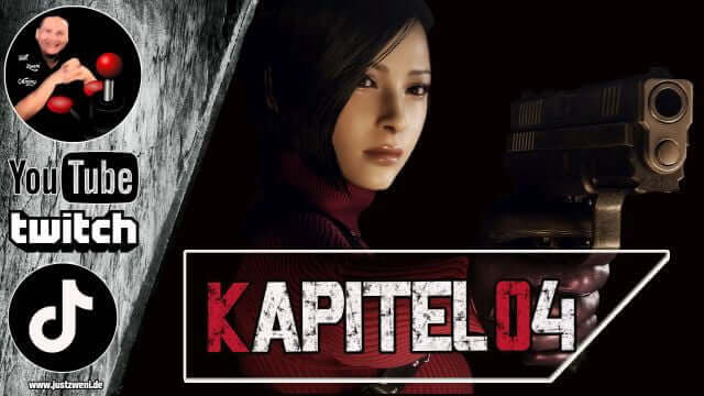 Selbstbewusste Ada Wong schwingt sich mit ihrem Enterhaken über das düstere Spanien im Remake von "Resident Evil 4: Separate Ways."